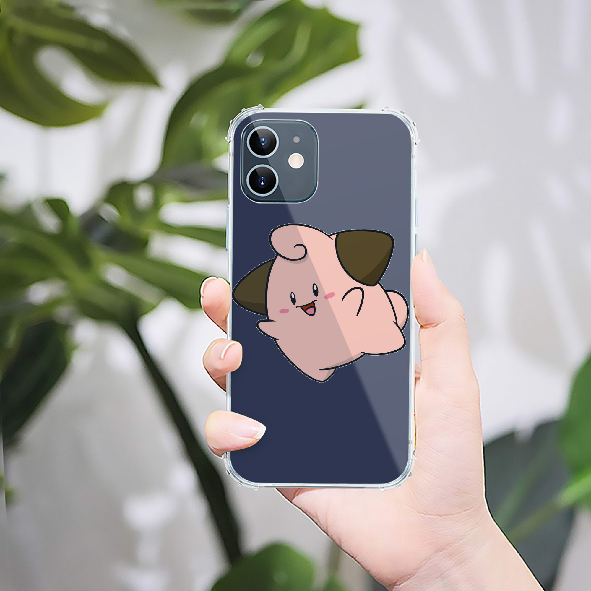 （画像用） ポケットモンスター Pokémon 【iPhone 12シリーズ対応】透明スマホケース（クリアソフトケース）